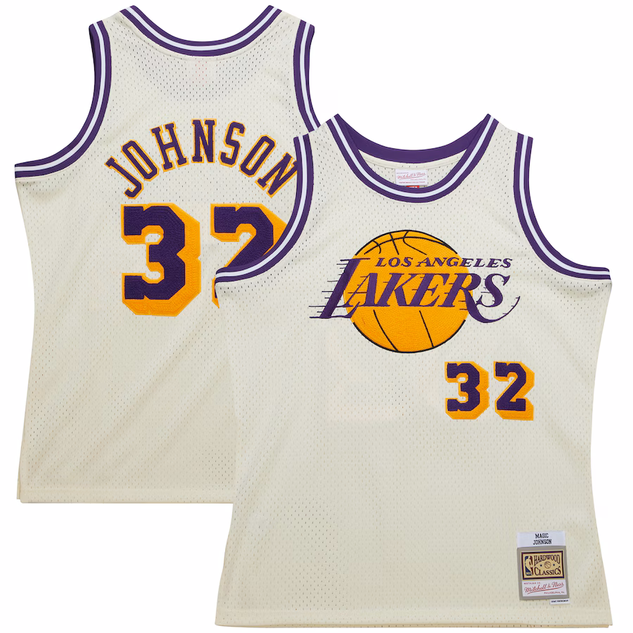 Magic Johnson, Los Angeles Lakers, Blanc