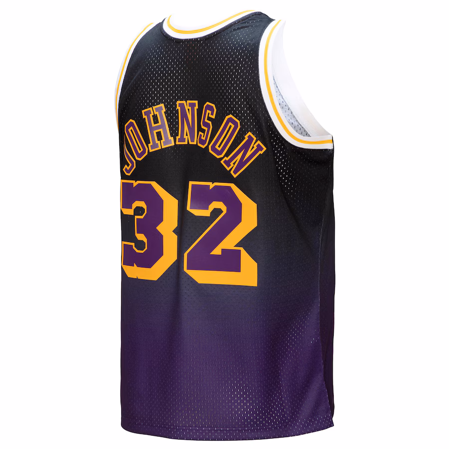 Magic Johnson, Los Angeles Lakers, Clásicos 1984/85, Púrpura/Negro