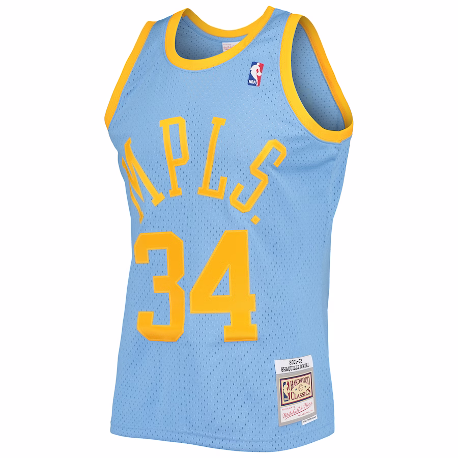 Shaquille O'Neal, Los Angeles Lakers, Édition Classique 2001/02, Bleu