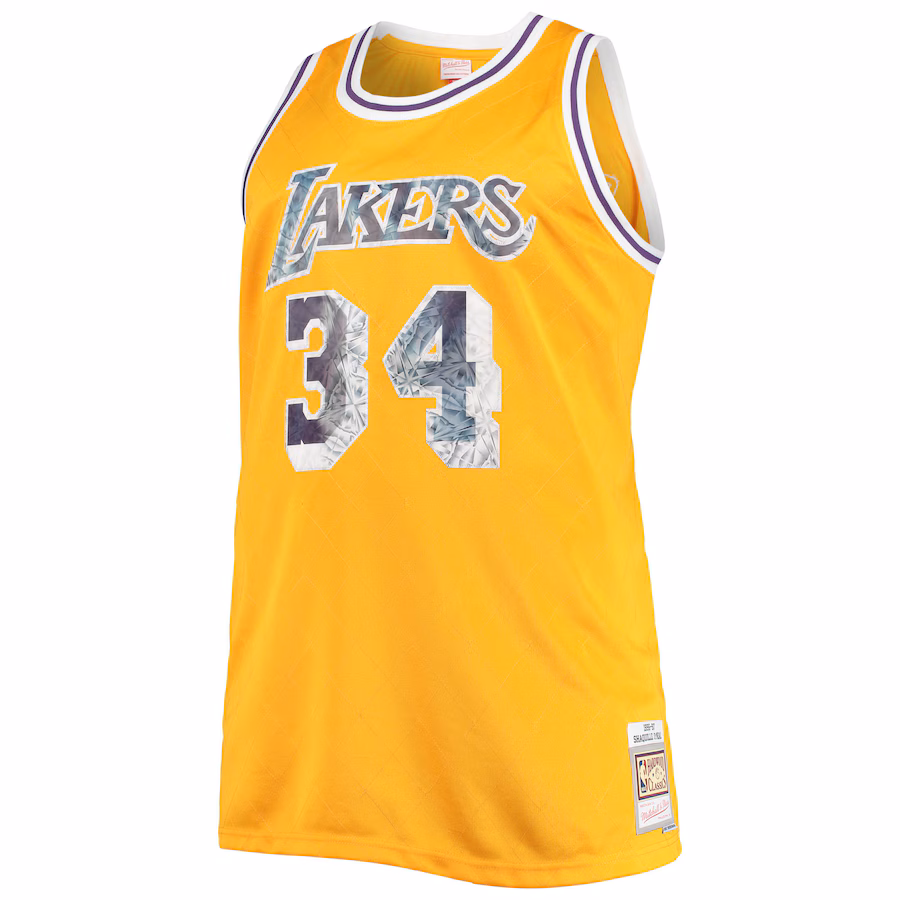 Shaquille O'Neal, Los Angeles Lakers, 1996-97 Édition Diamant du 75e Anniversaire de la NBA, Or
