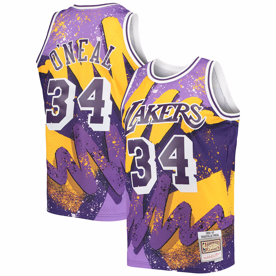 Shaquille O'Neal, Los Angeles Lakers, 1996/97, Violet