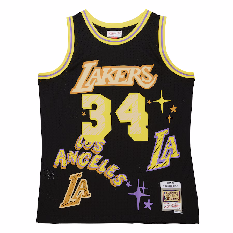 Shaquille O'Neal, Los Angeles Lakers, 1996/97, Noir