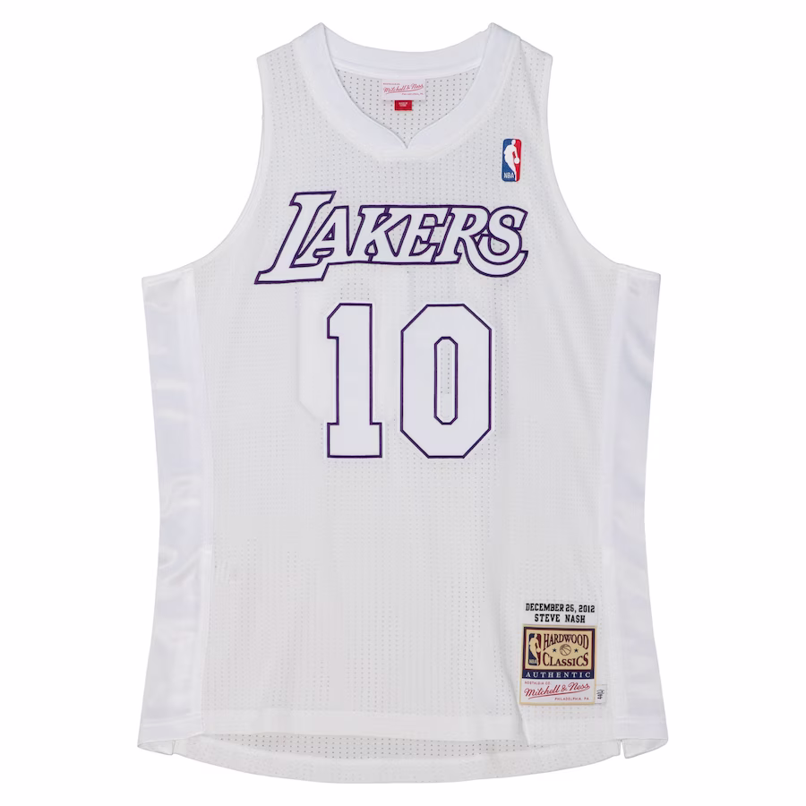 Steve Nash, Los Angeles Lakers, 2012, Blanc