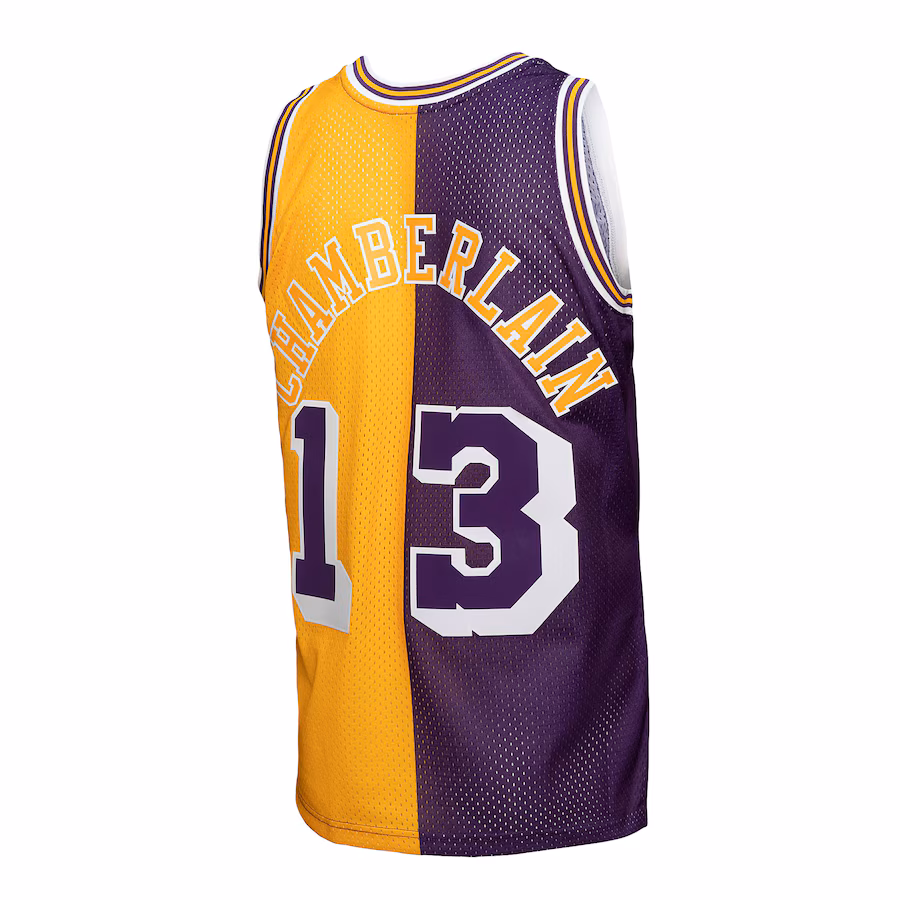 Wilt Chamberlain, Los Angeles Lakers, 1971/72, Violet/Or