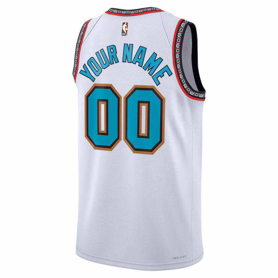 Memphis Grizzlies, Edizione Classica, Bianco