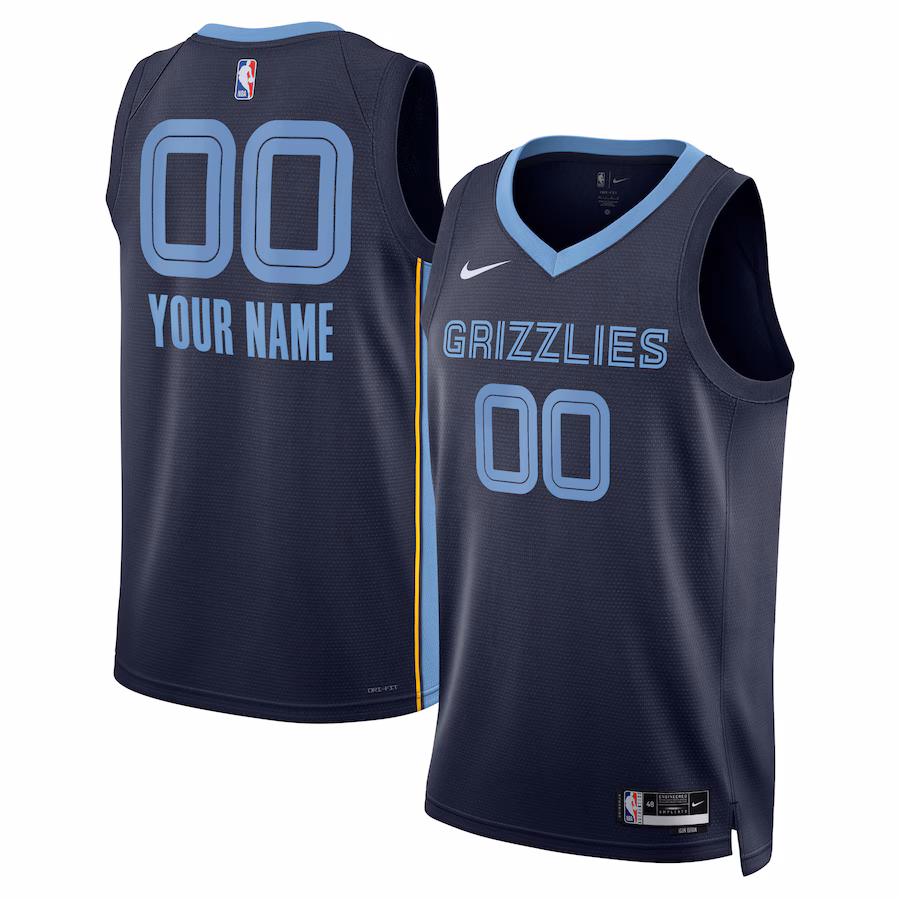Memphis Grizzlies, Icon Edition, Navy Blue