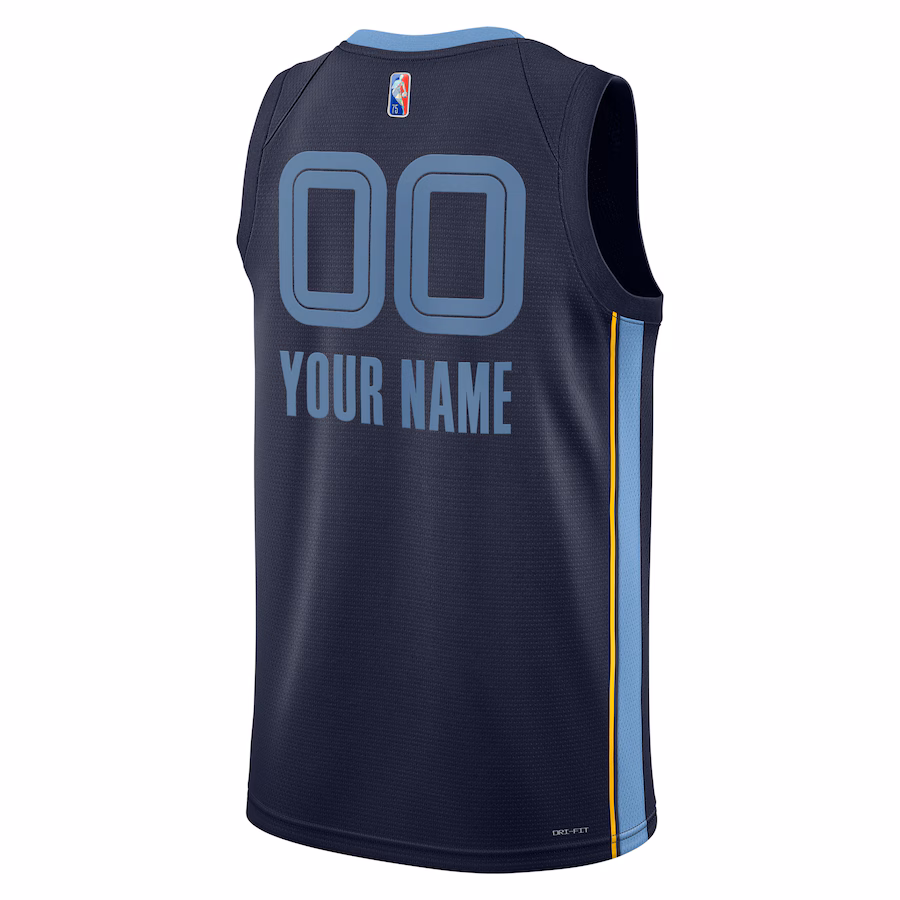 Memphis Grizzlies 2021/22 Edizione Icona Blu marinaio