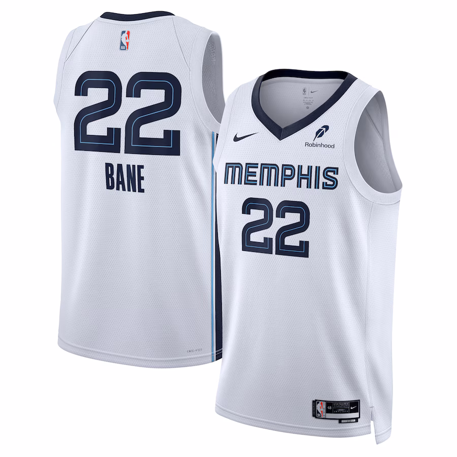 Desmond Bane, Memphis Grizzlies, Association Edition, White