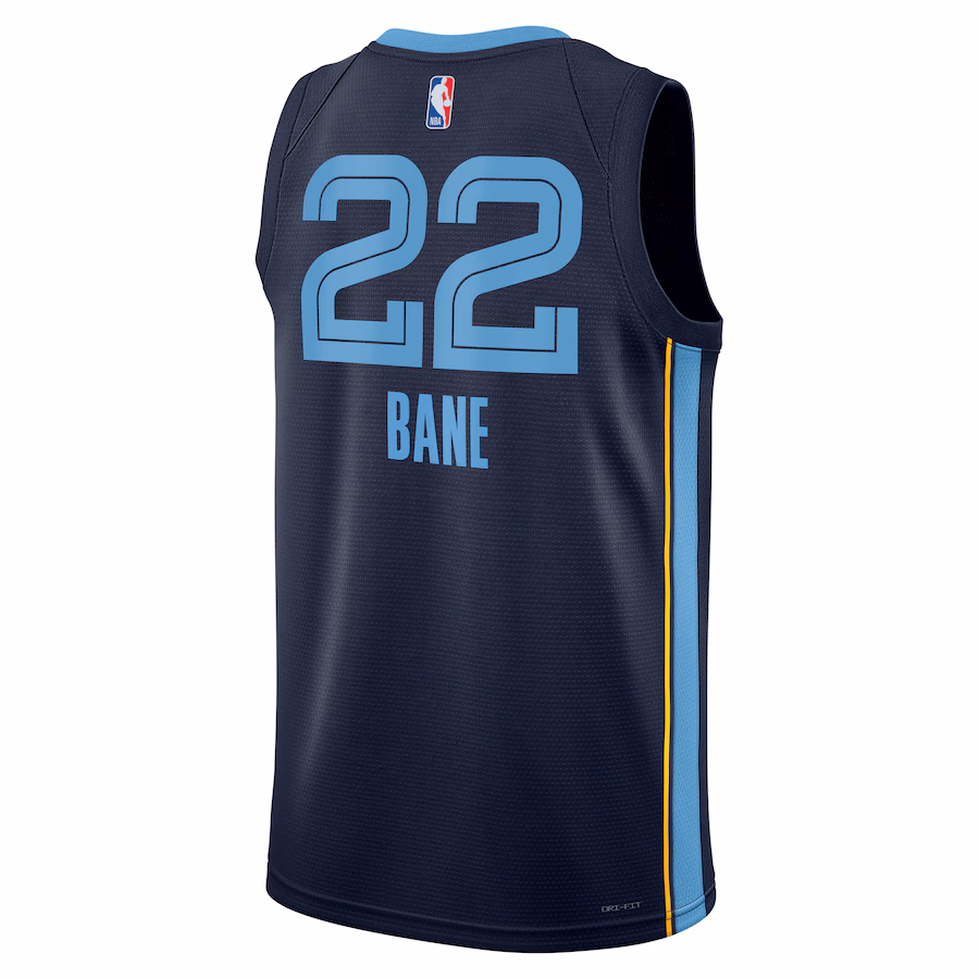 Desmond Bane, Memphis Grizzlies, Icon Edition, Navy Blue