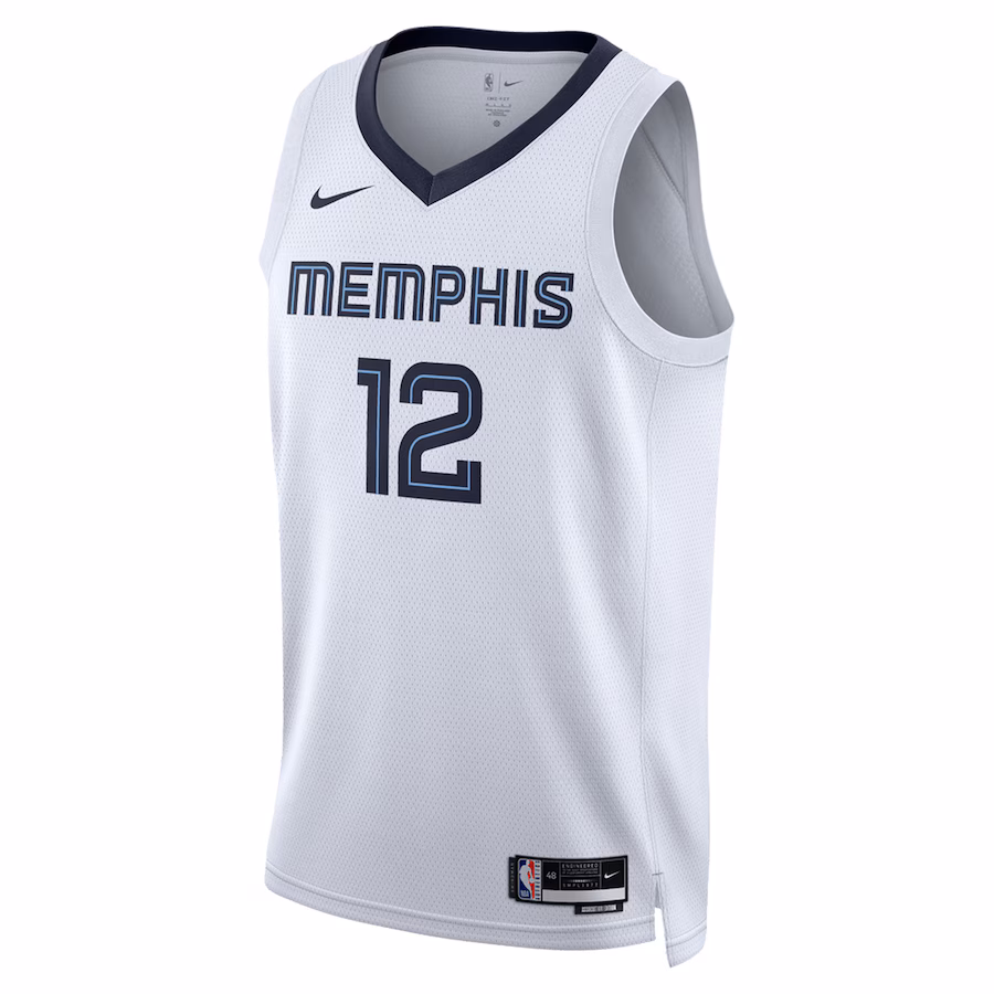 Ja Morant, Memphis Grizzlies, Association Edition, White