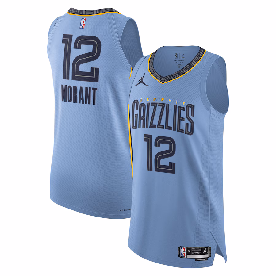 Ja Morant, Memphis Grizzlies, Edizione Dichiarazione, Blu chiaro