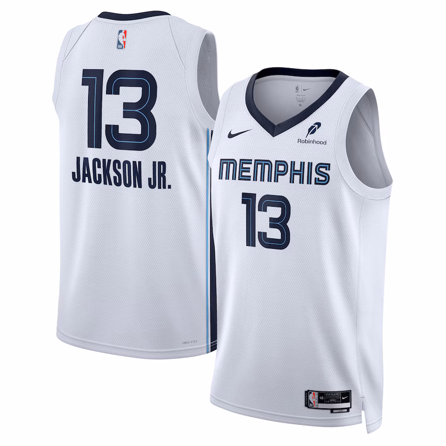 Jaren Jackson Jr., Memphis Grizzlies, Edizione Associazione, Bianco