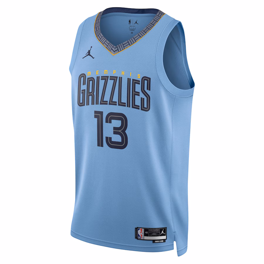 Jaren Jackson Jr., Memphis Grizzlies, Edizione Dichiarazione, Blu Chiaro
