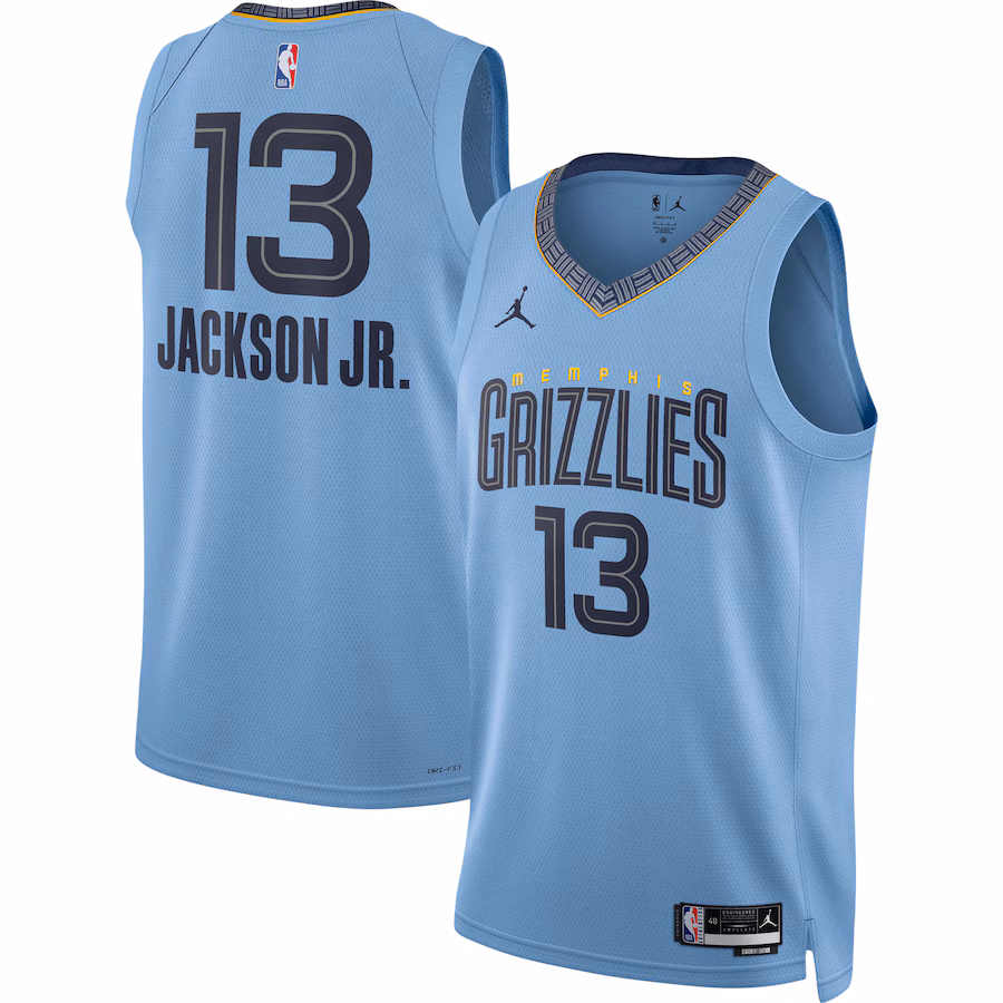 Jaren Jackson Jr., Memphis Grizzlies, Edizione Dichiarazione, Blu Chiaro