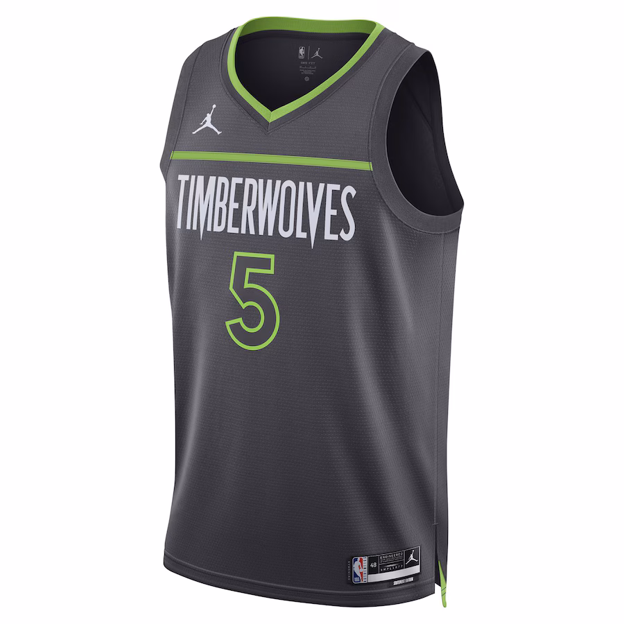 Anthony Edwards Minnesota Timberwolves Statement Edition Grey