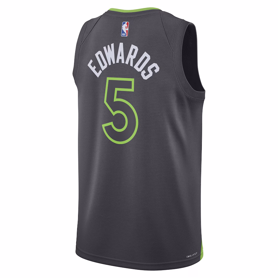 Anthony Edwards Minnesota Timberwolves Statement Edition Grey