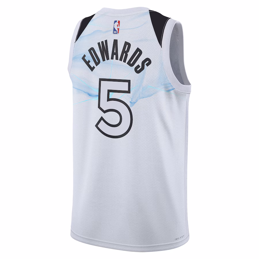 Anthony Edwards Minnesota Timberwolves 2024/25 City Edition White