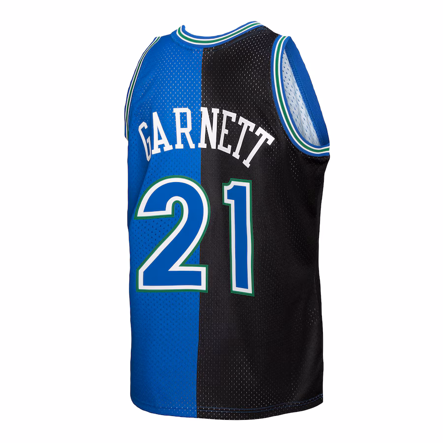 Kevin Garnett Minnesota Timberwolves 1995-96 Blue Jersey