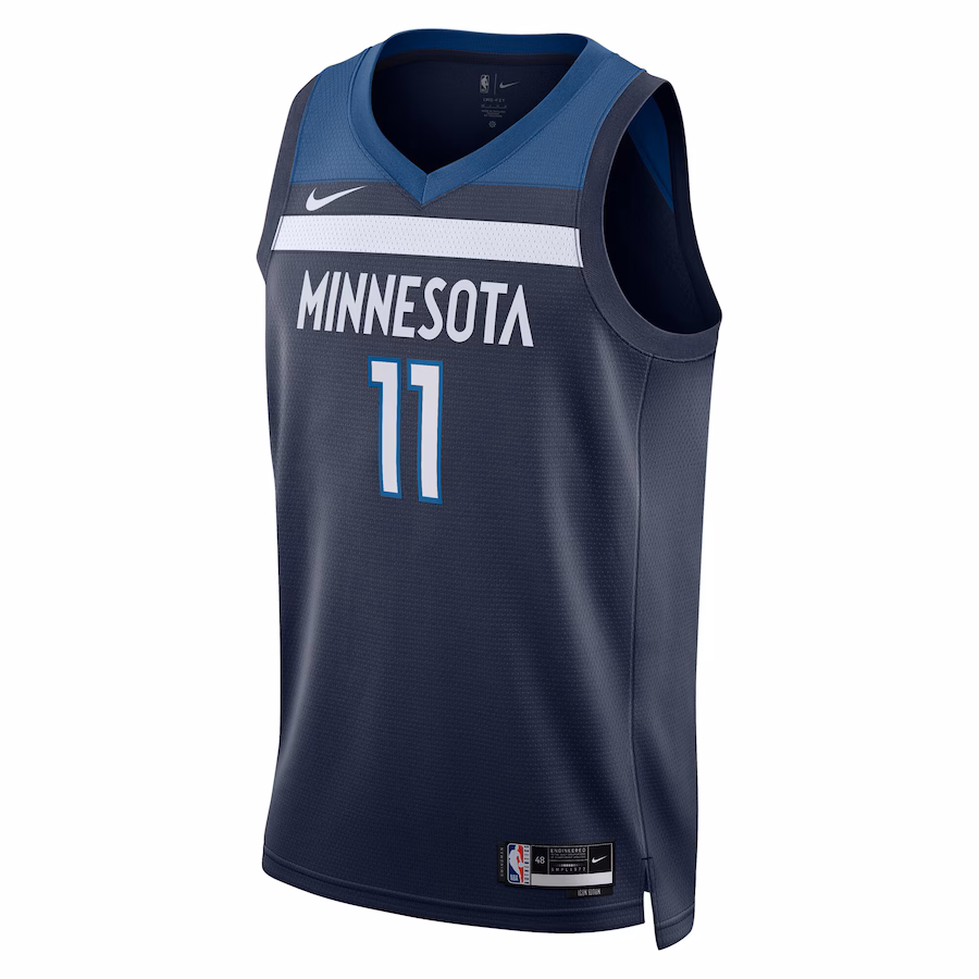 Naz Reid, Minnesota Timberwolves, Edizione icona, Blu marinaio