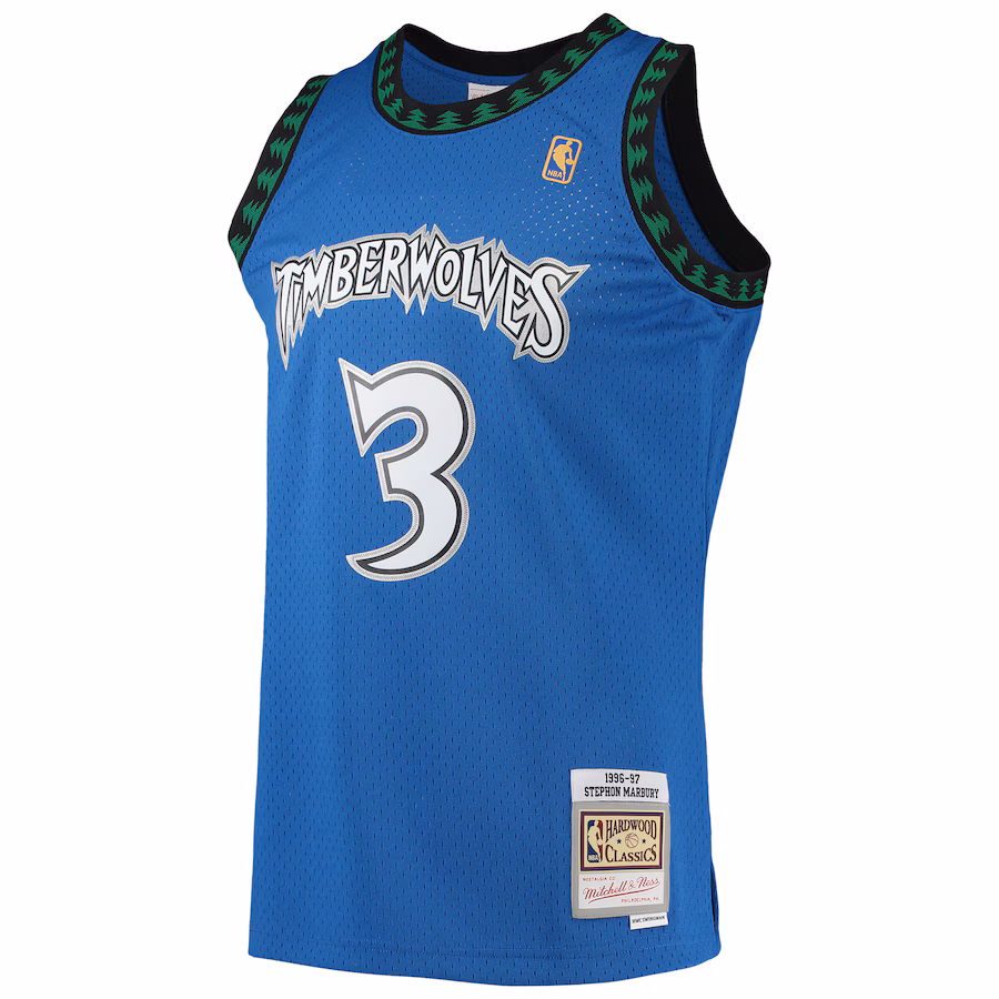 Stephon Marbury, Minnesota Timberwolves, 1996/97, Blu