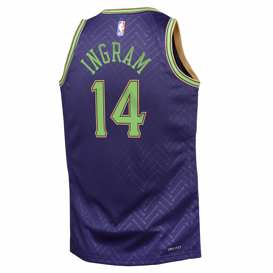 Brandon Ingram, New Orleans Pelicans, 2024/25 City Edition, Purple