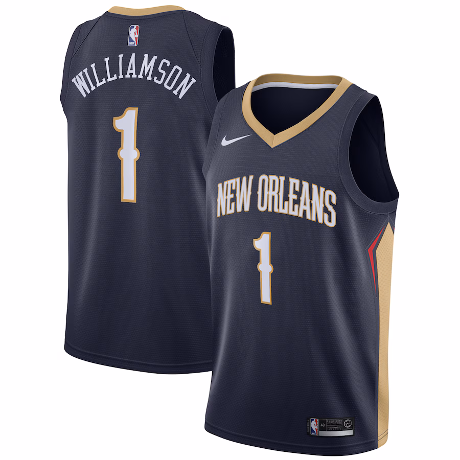 Canotta Zion Williamson New Orleans Pelicans - Draft NBA 2019 Prima Scelta