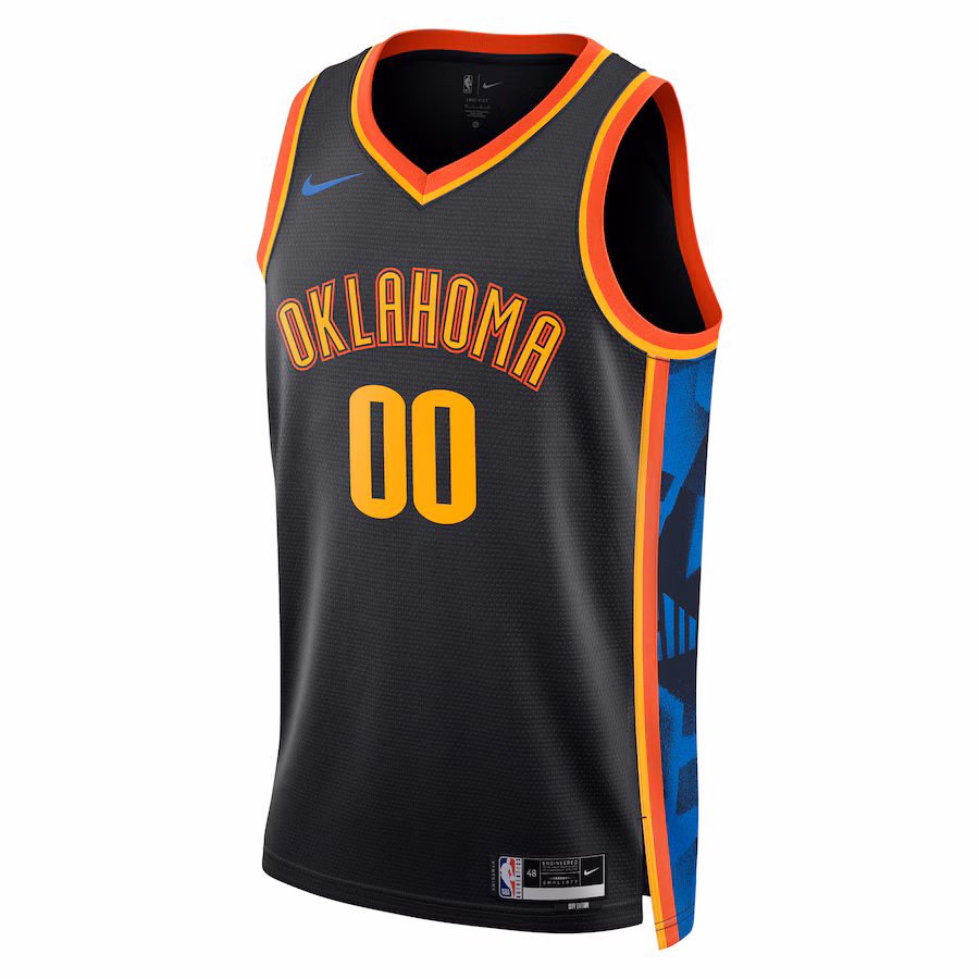 Oklahoma City Thunder 2024/25 Custom City Edition - Black