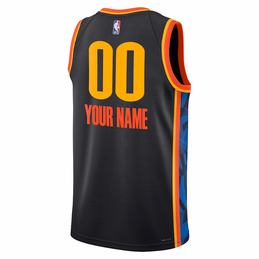 Oklahoma City Thunder 2024/25 Custom City Edition - Black