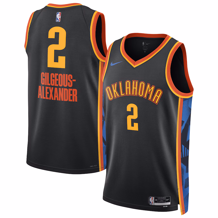 Canotta Shai Gilgeous-Alexander OKC Thunder City Edition 2024/25