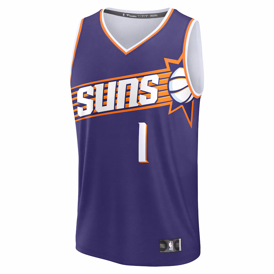 Devin Booker Phoenix Suns Fast Break Icon Edition Jersey