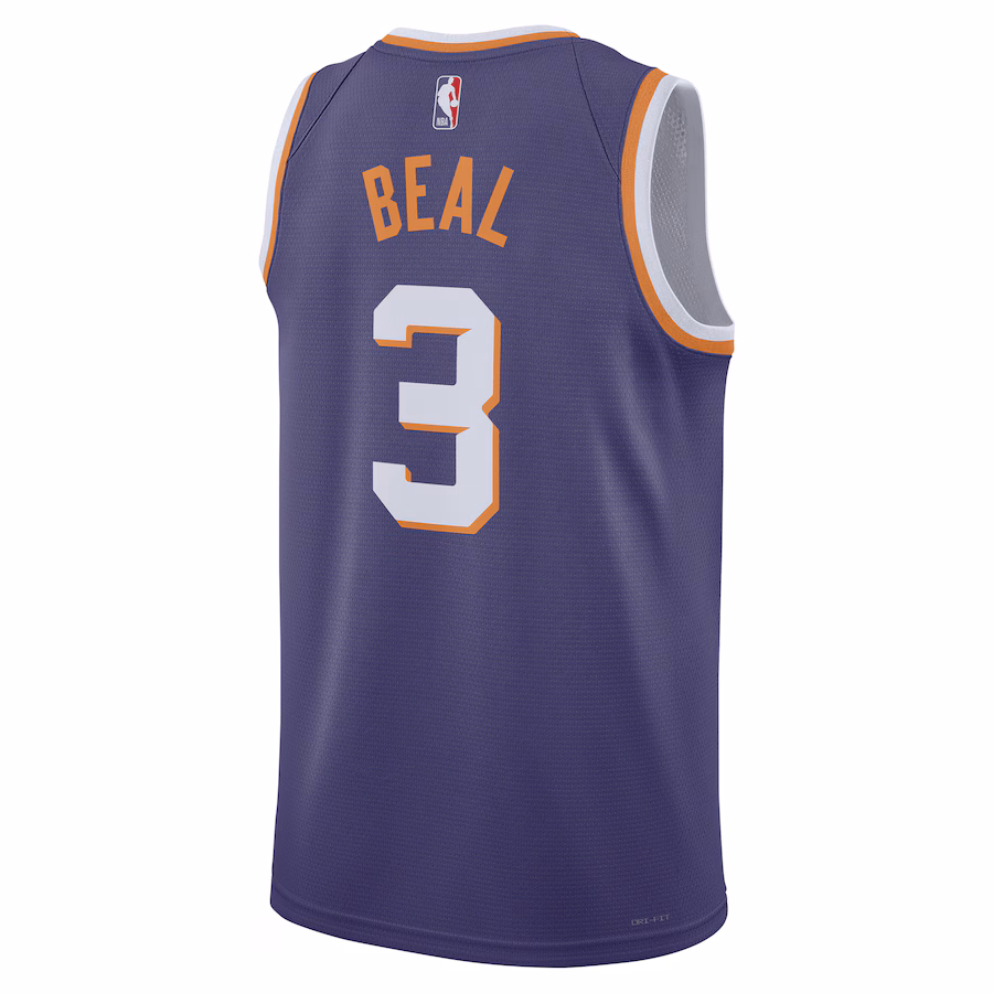 Maillot Swingman Unisex de Bradley Beal pour les Phoenix Suns - Édition Icône - Violet