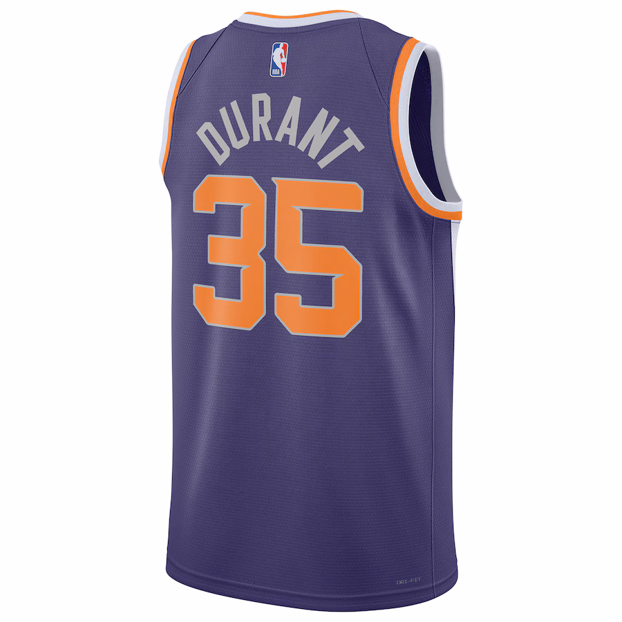 Kevin Durant Phoenix Suns Unisex Swingman Jersey - Icon Edition - Purple