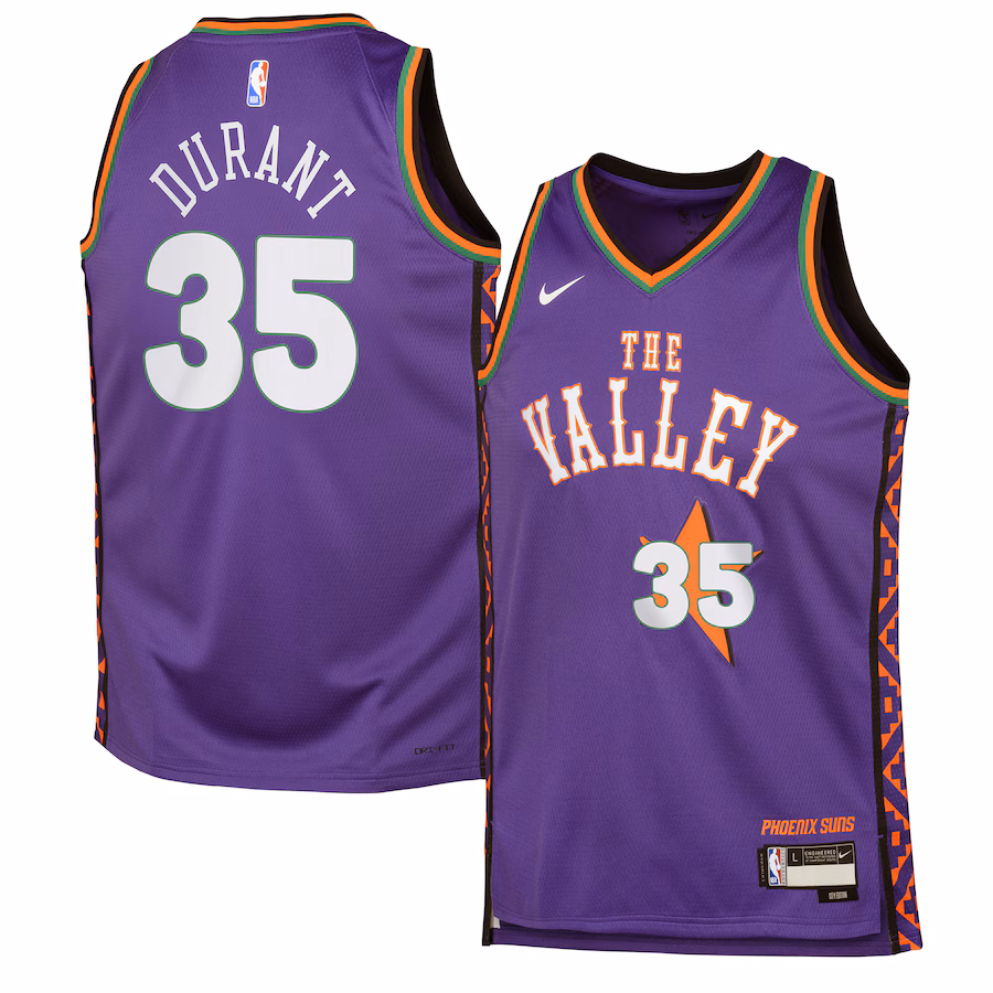 Canotta Kevin Durant Phoenix Suns City Edition 2024/25 Swingman