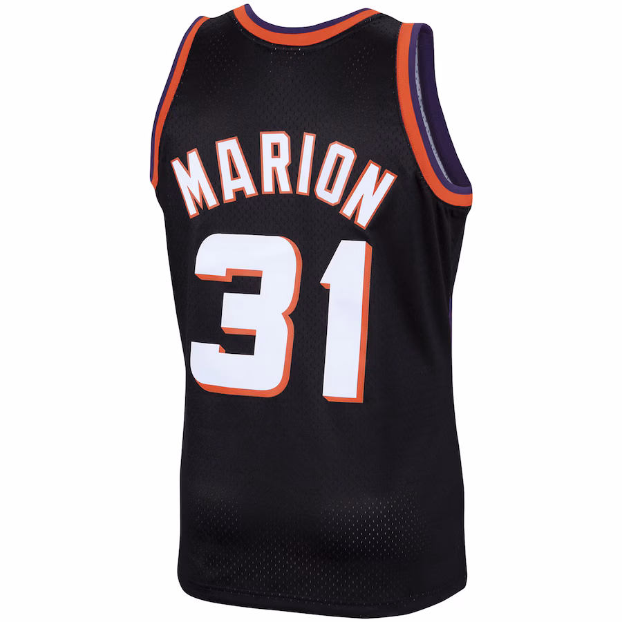 Maillot Swingman Hardwood Classics 1999/00 de Shawn Marion pour les Phoenix Suns de Mitchell & Ness - Noir