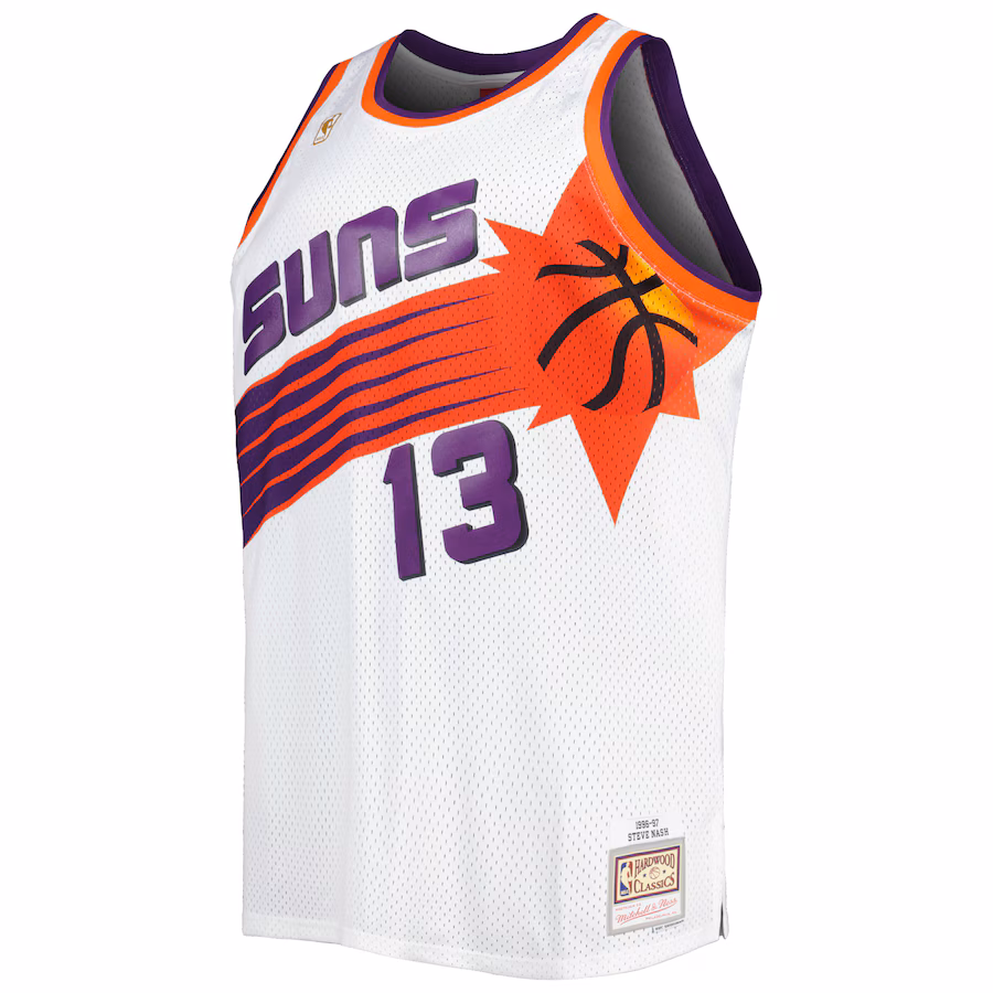 Maillot Steve Nash Phoenix Suns Mitchell & Ness Grande Taille 1996/97 Retro