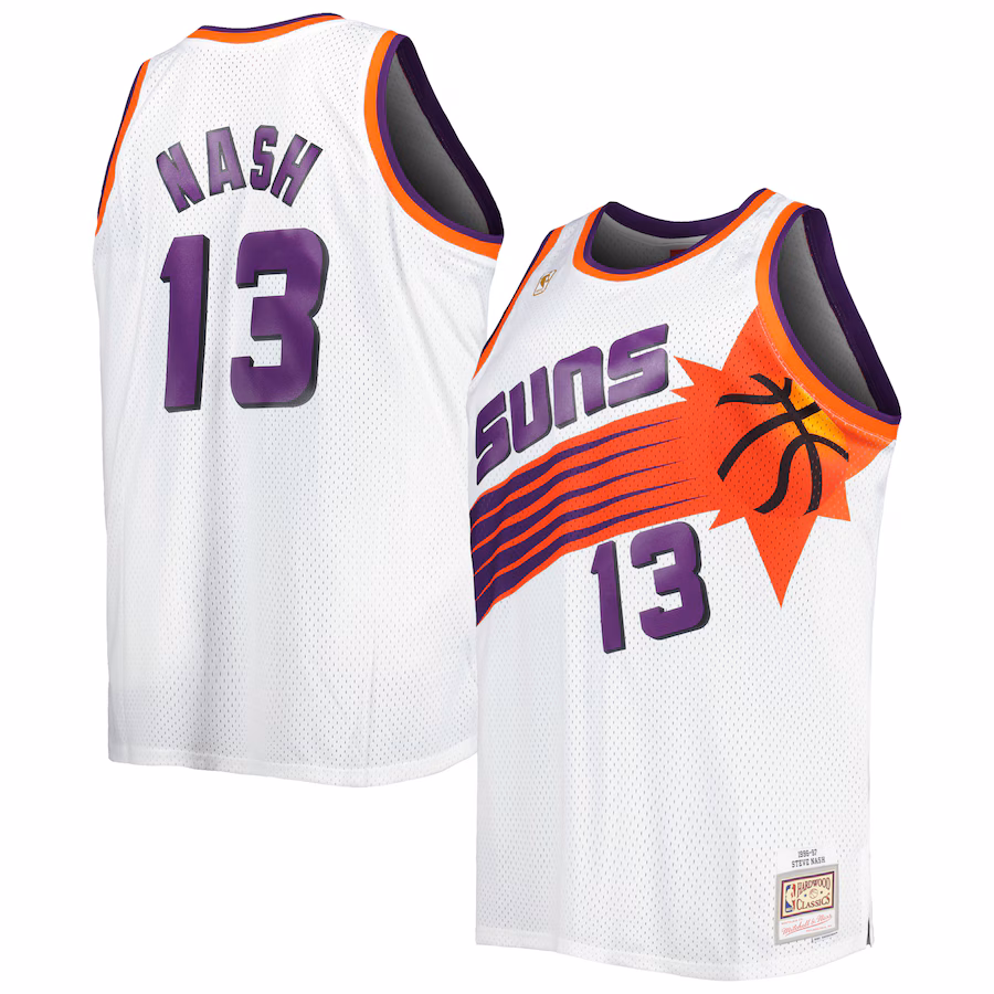 Maillot Steve Nash Phoenix Suns Mitchell & Ness Grande Taille 1996/97 Retro