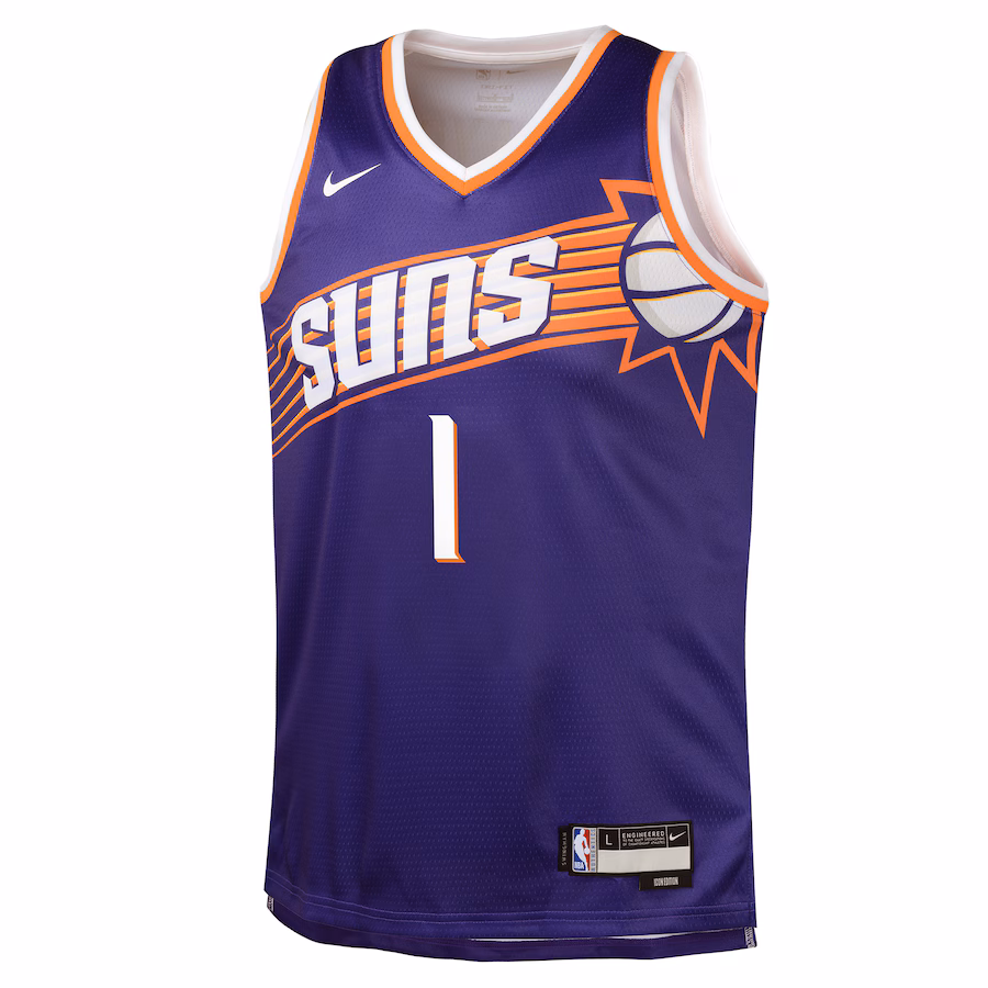 Camiseta Devin Booker Phoenix Suns Nike Swingman
