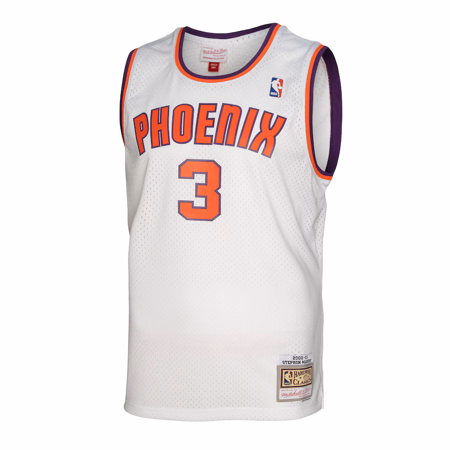 Maillot Stephon Marbury Phoenix Suns Mitchell & Ness 2002/03 Vintage Swingman