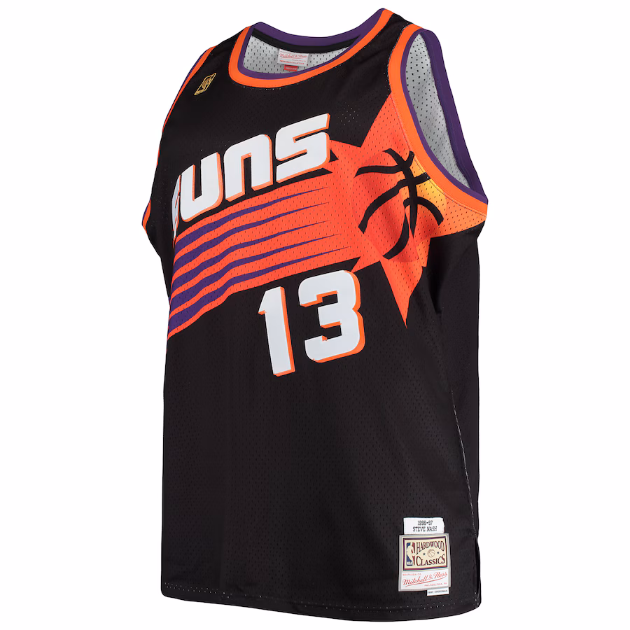 Maillot Steve Nash Phoenix Suns Mitchell & Ness Grande Taille 96/97 Swingman