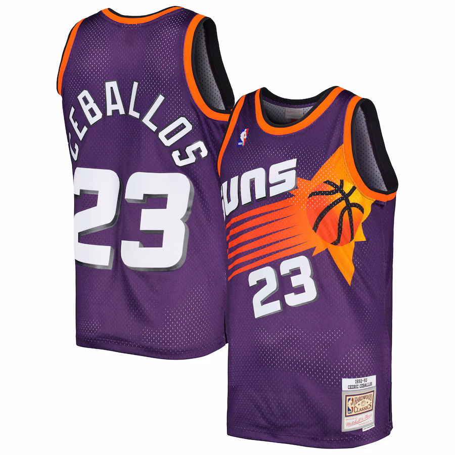 Canotta Cedric Ceballos Phoenix Suns Mitchell & Ness 1992/93 Retro