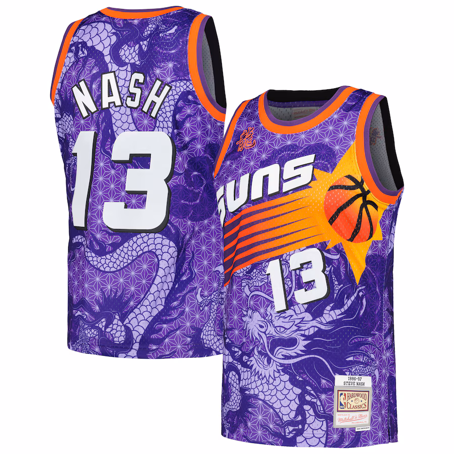Canotta Steve Nash Phoenix Suns Mitchell & Ness Asian Heritage 6.0 Swingman