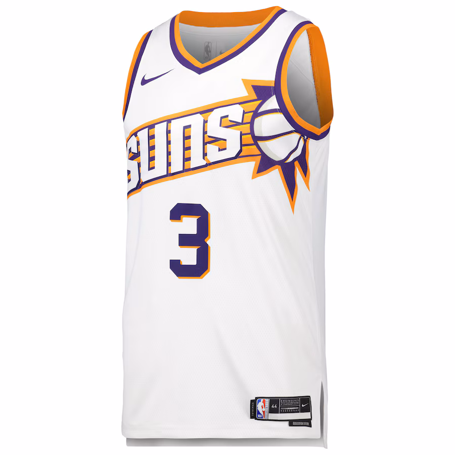 Maglia Swingman Unisex di Chris Paul per i Phoenix Suns - Edizione Associazione - Bianca