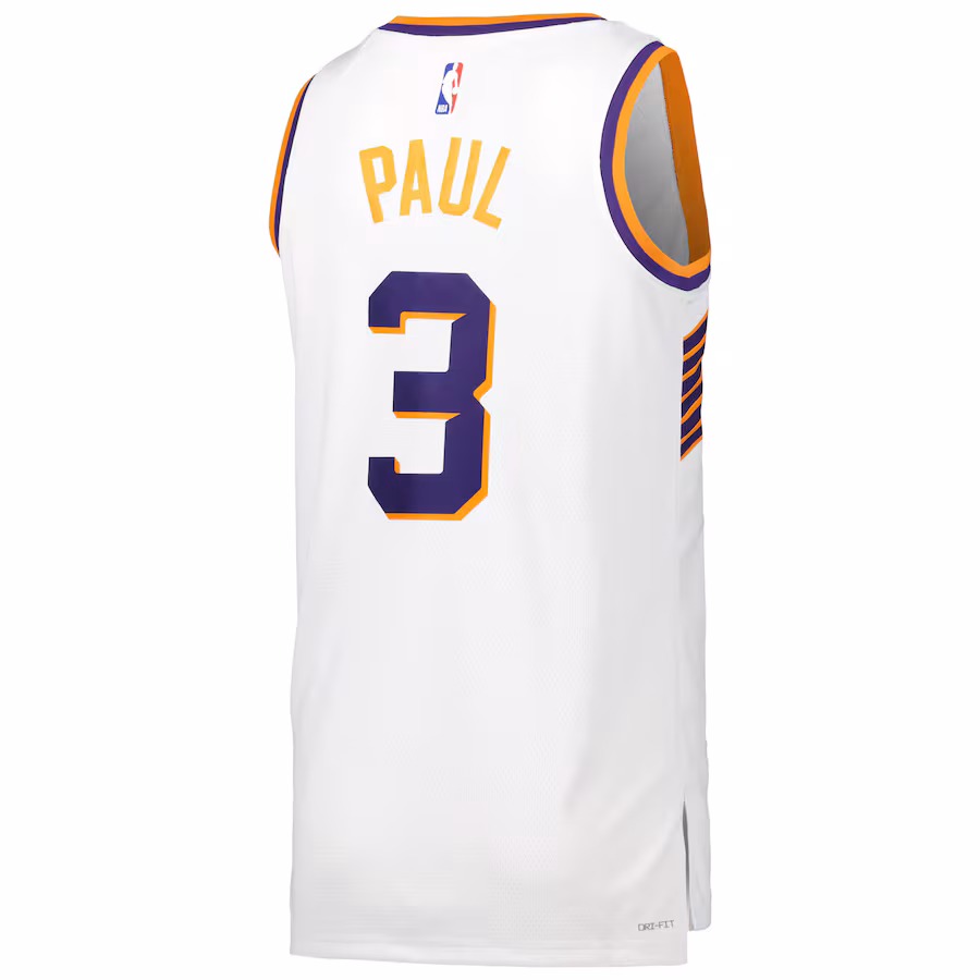 Maglia Swingman Unisex di Chris Paul per i Phoenix Suns - Edizione Associazione - Bianca