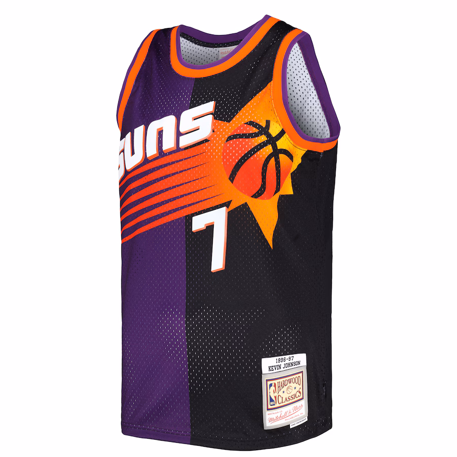 Camiseta Kevin Johnson Phoenix Suns Mitchell & Ness 96/97 Retro Swingman