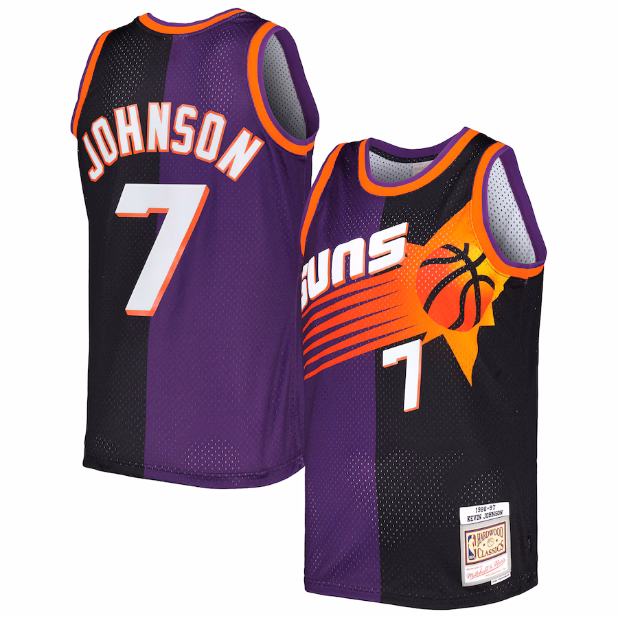 Maillot Kevin Johnson Phoenix Suns Mitchell & Ness 1996/97 Vintage Swingman