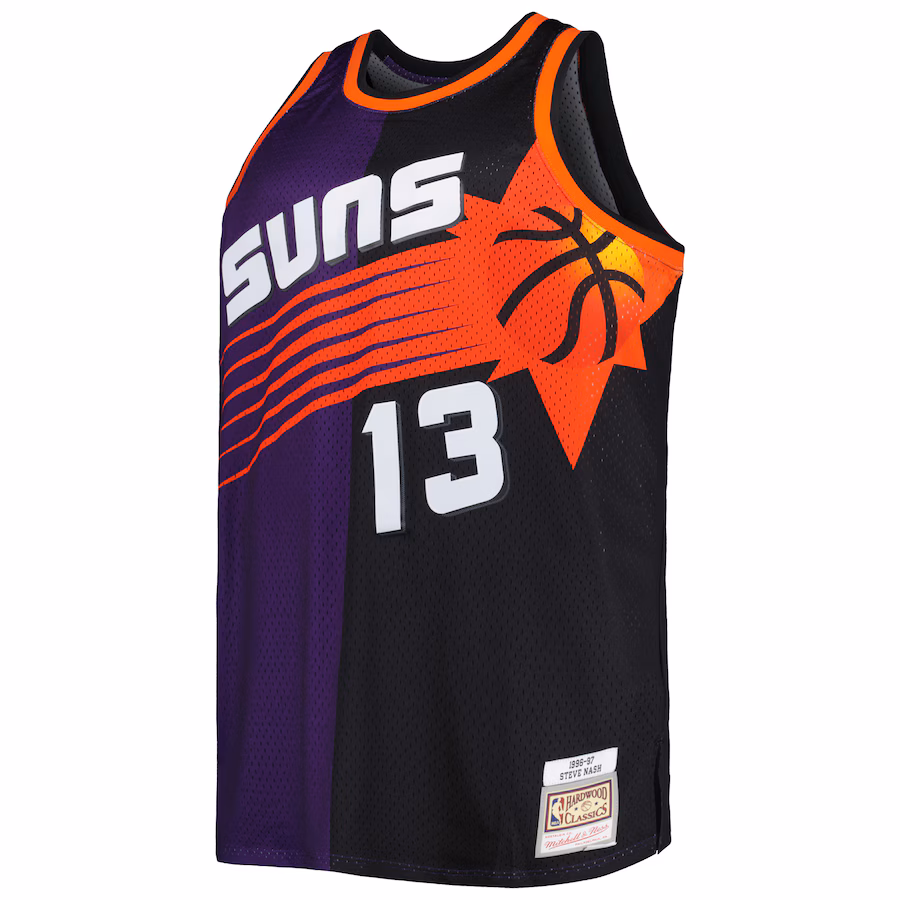 Maillot Steve Nash Phoenix Suns Mitchell & Ness Grande Taille 1996/97 Swingman