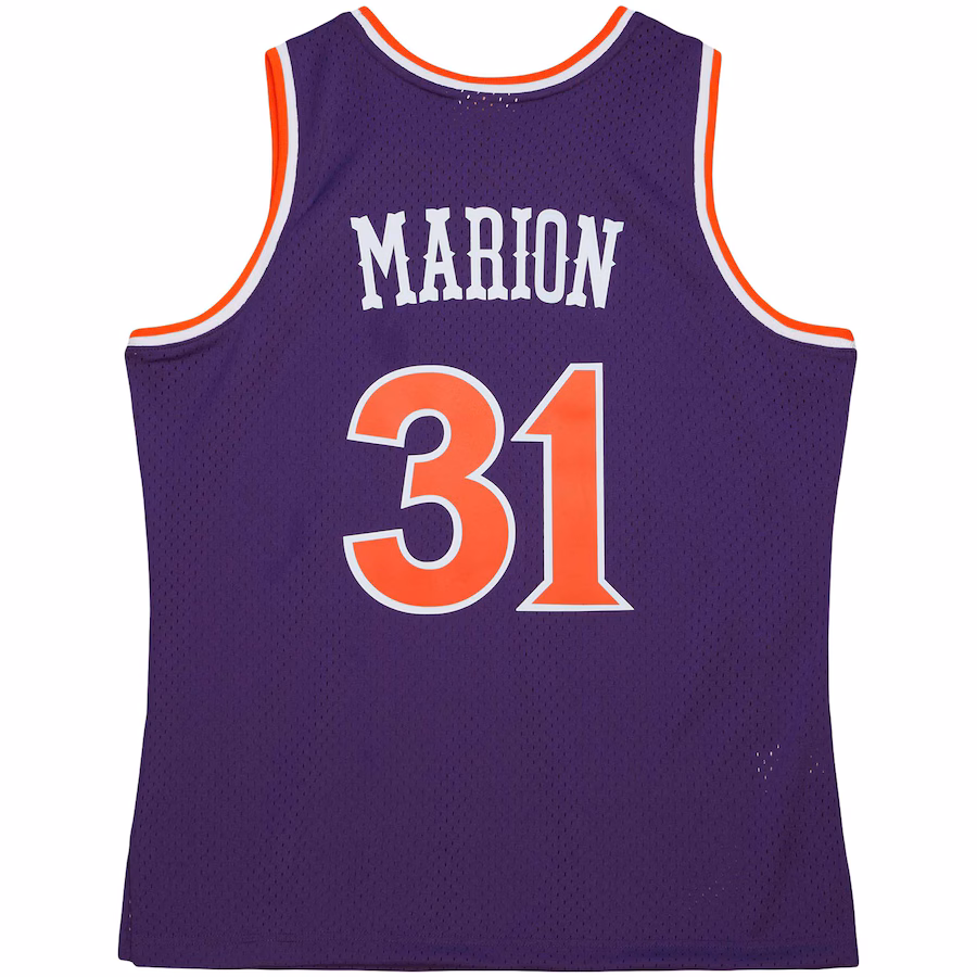 Maglia edizione Fan Classica 2005/06 di Shawn Marion per i Phoenix Suns di Mitchell & Ness - Viola