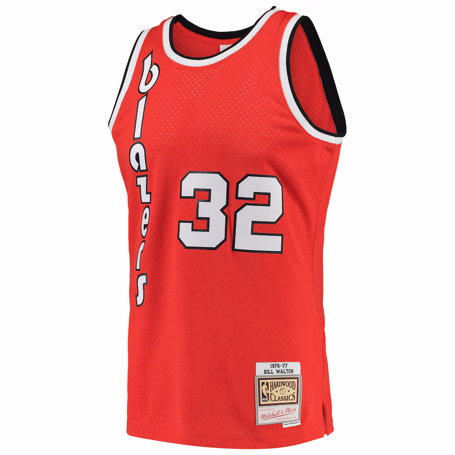 Bill Walton, Portland Trail Blazers, 1976/77 Classic Edition, Red