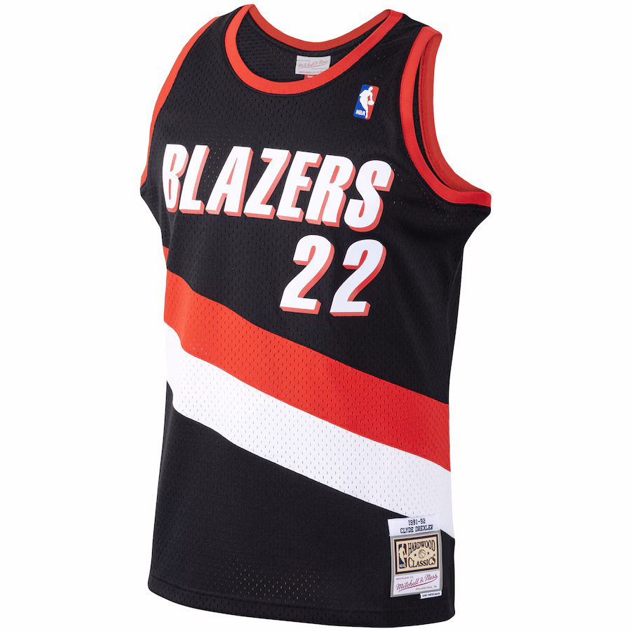 Clyde Drexler, Portland Trail Blazers, Donna 1991/92, Nero
