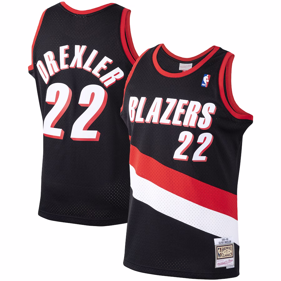 Clyde Drexler, Portland Trail Blazers, 1991/92 Classic Edition, Black